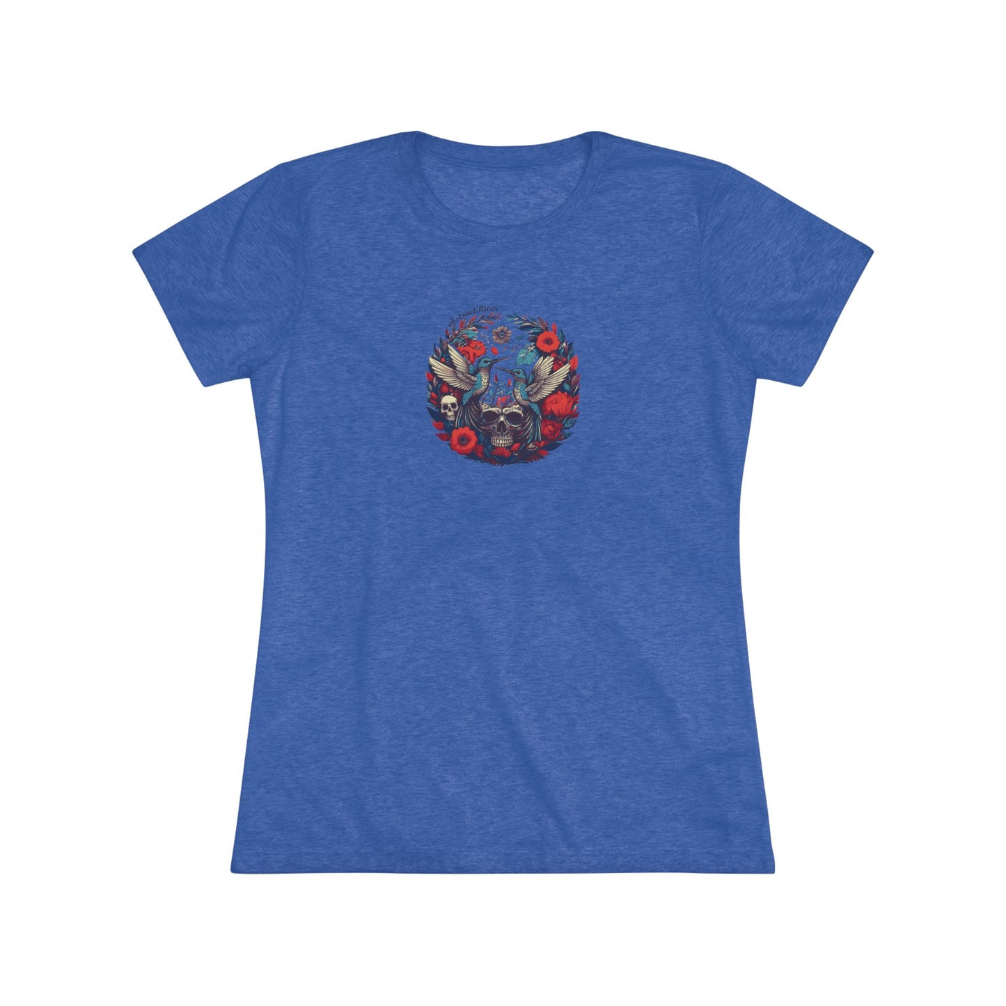 FloralSkull – Women’s graphic tee