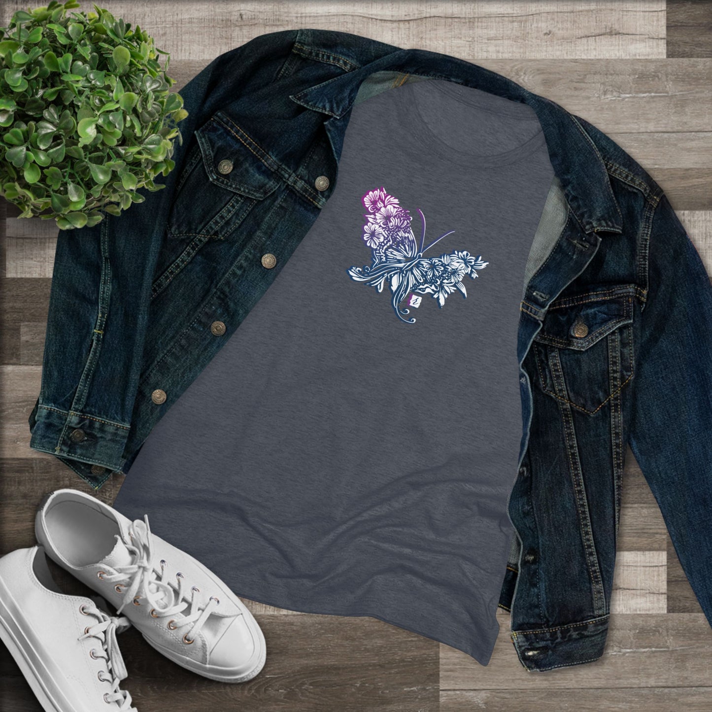 AbstractButterfly – Women’s short sleeve tee