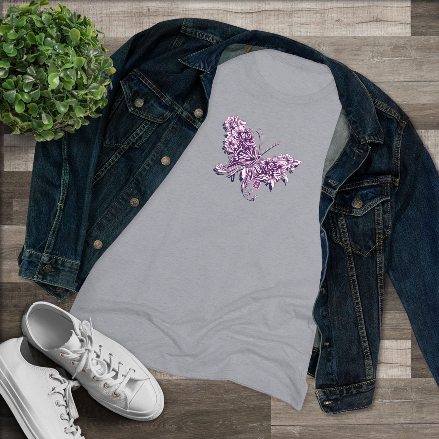 AbstractButterfly – Women’s short sleeve tee