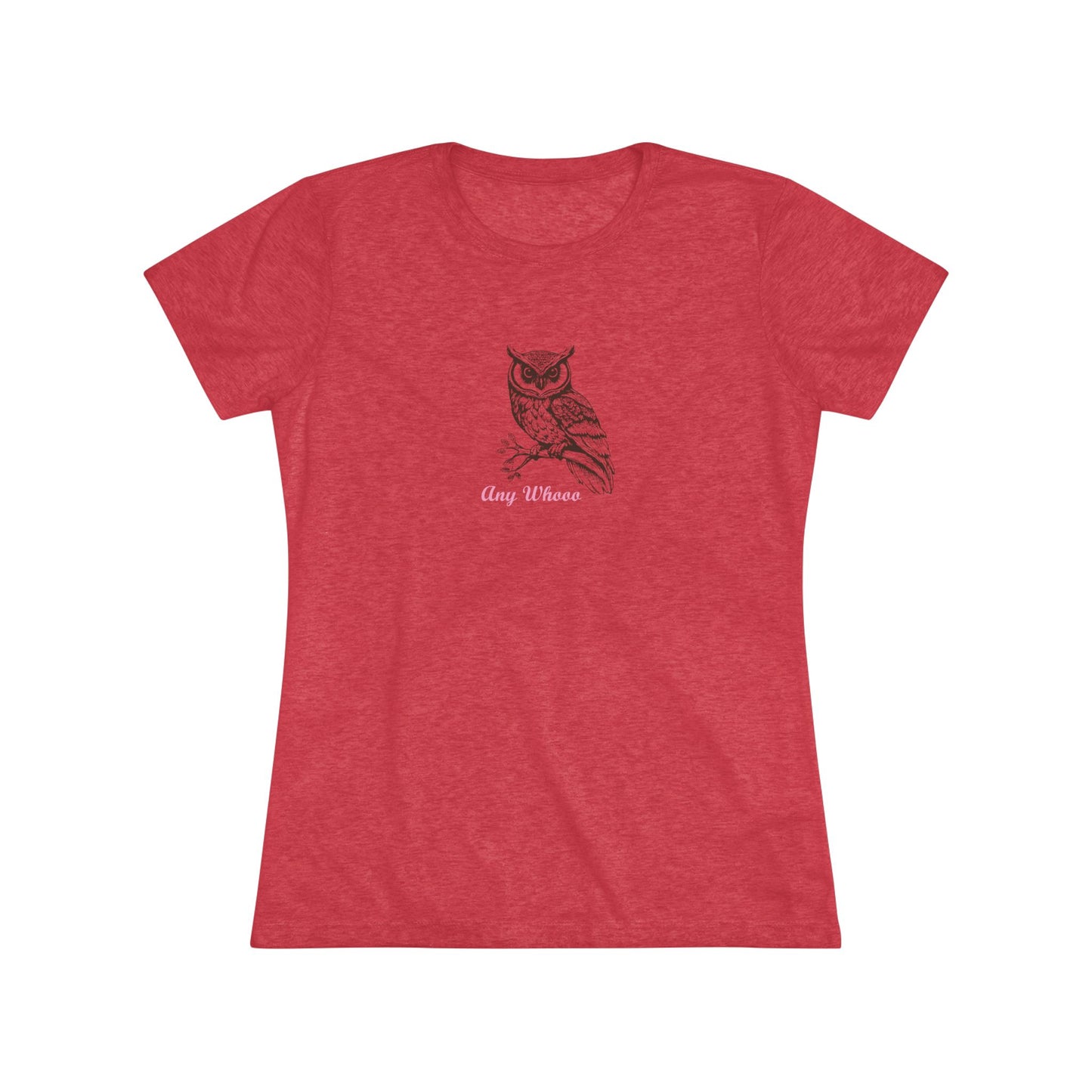 AnyWhooo – Women’s fitted tee