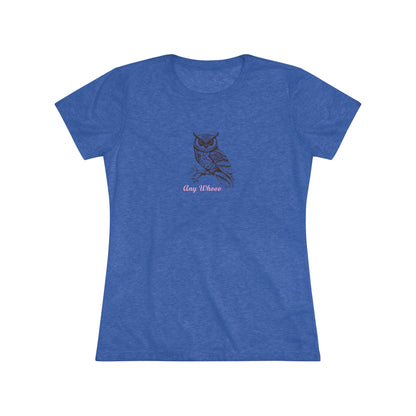 AnyWhooo – Women’s fitted tee