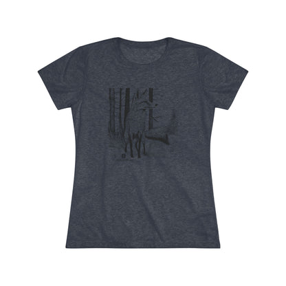 RiverFox – Women’s fitted tee