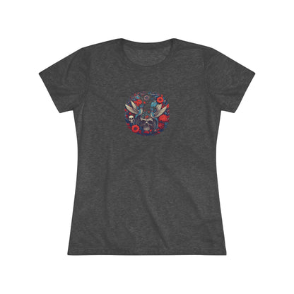 FloralSkull – Women’s graphic tee