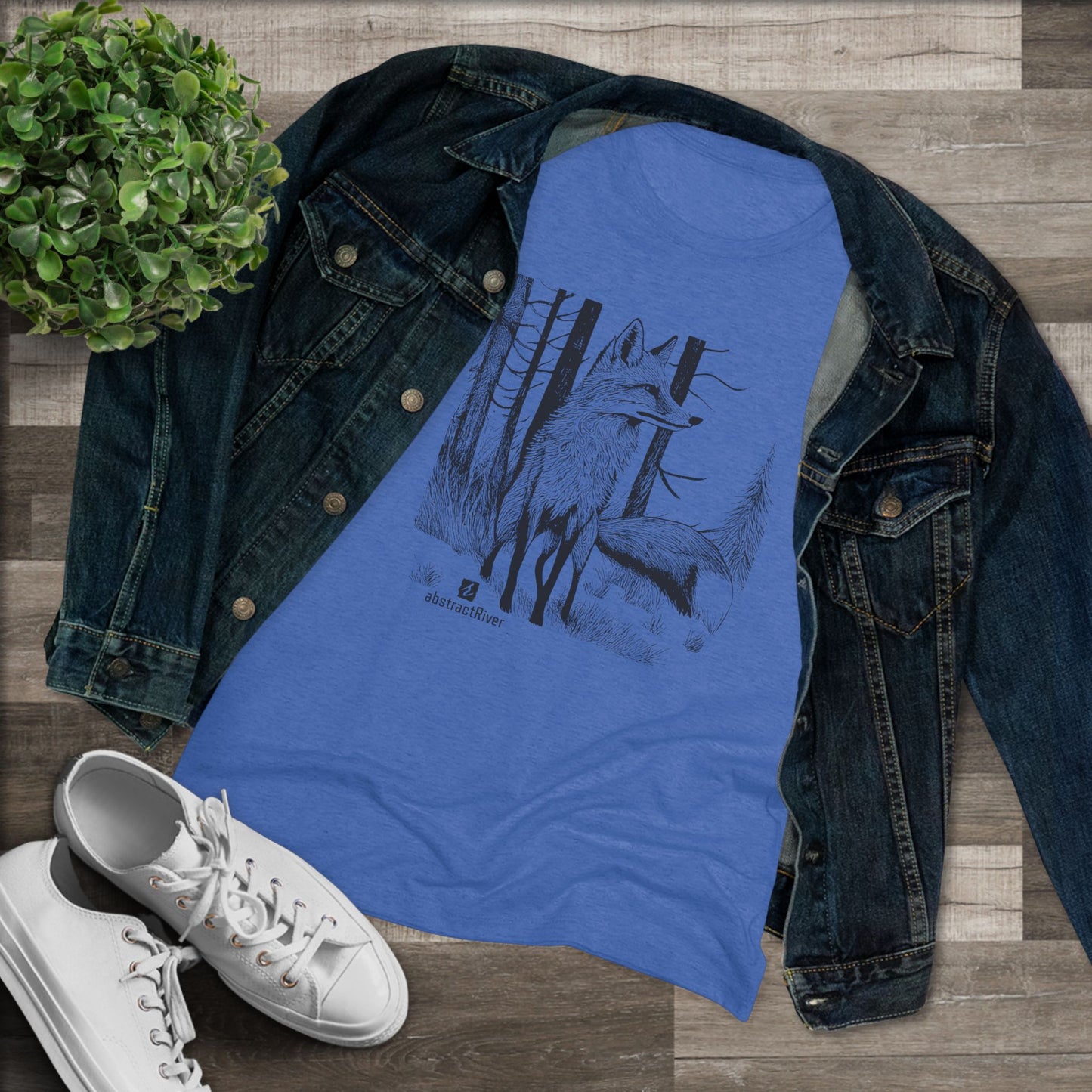 RiverFox – Women’s fitted tee