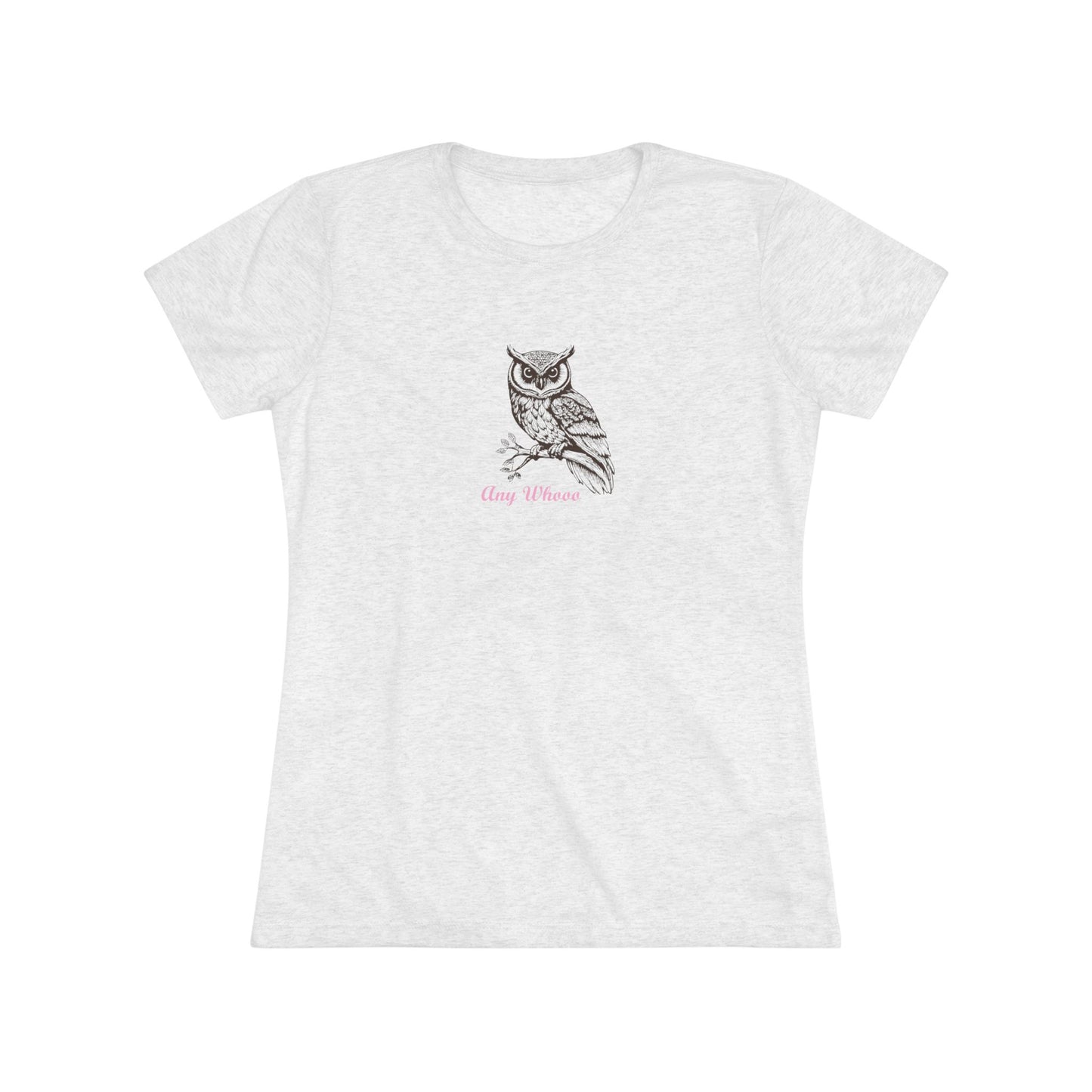 AnyWhooo – Women’s fitted tee
