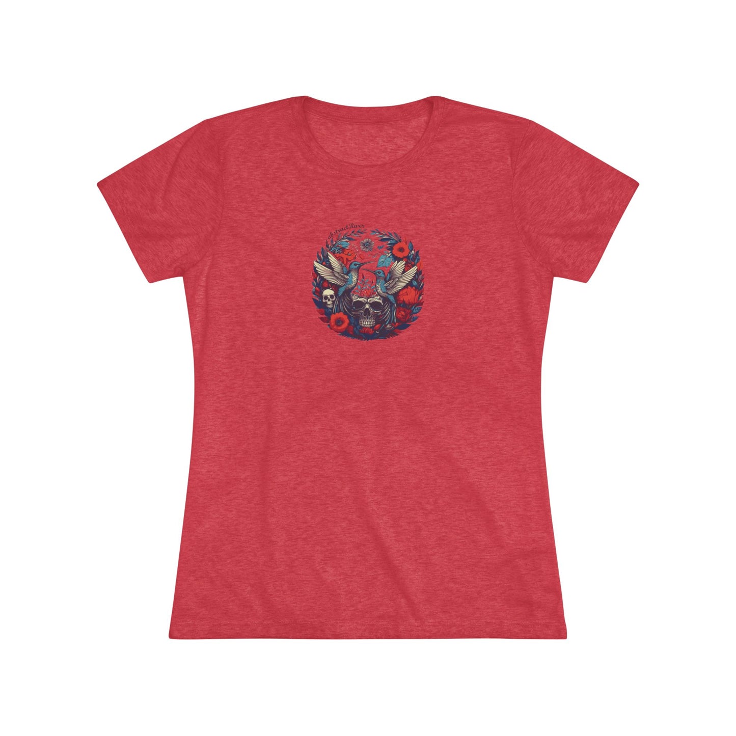FloralSkull – Women’s graphic tee
