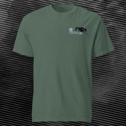 Canyonlands 4WD T-shirt | Blue Spruce | by AbstractRiver. Perfect for mountain bikers, 4x4 extreme off-roaders, White Rim canyon seclusion and redrock explorers