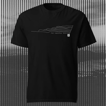 Canyonlands Endless Horizon T-shirt | Black | by AbstractRiver. Perfect for rock climbers, mountain explorers, mountain adventurers and hikers