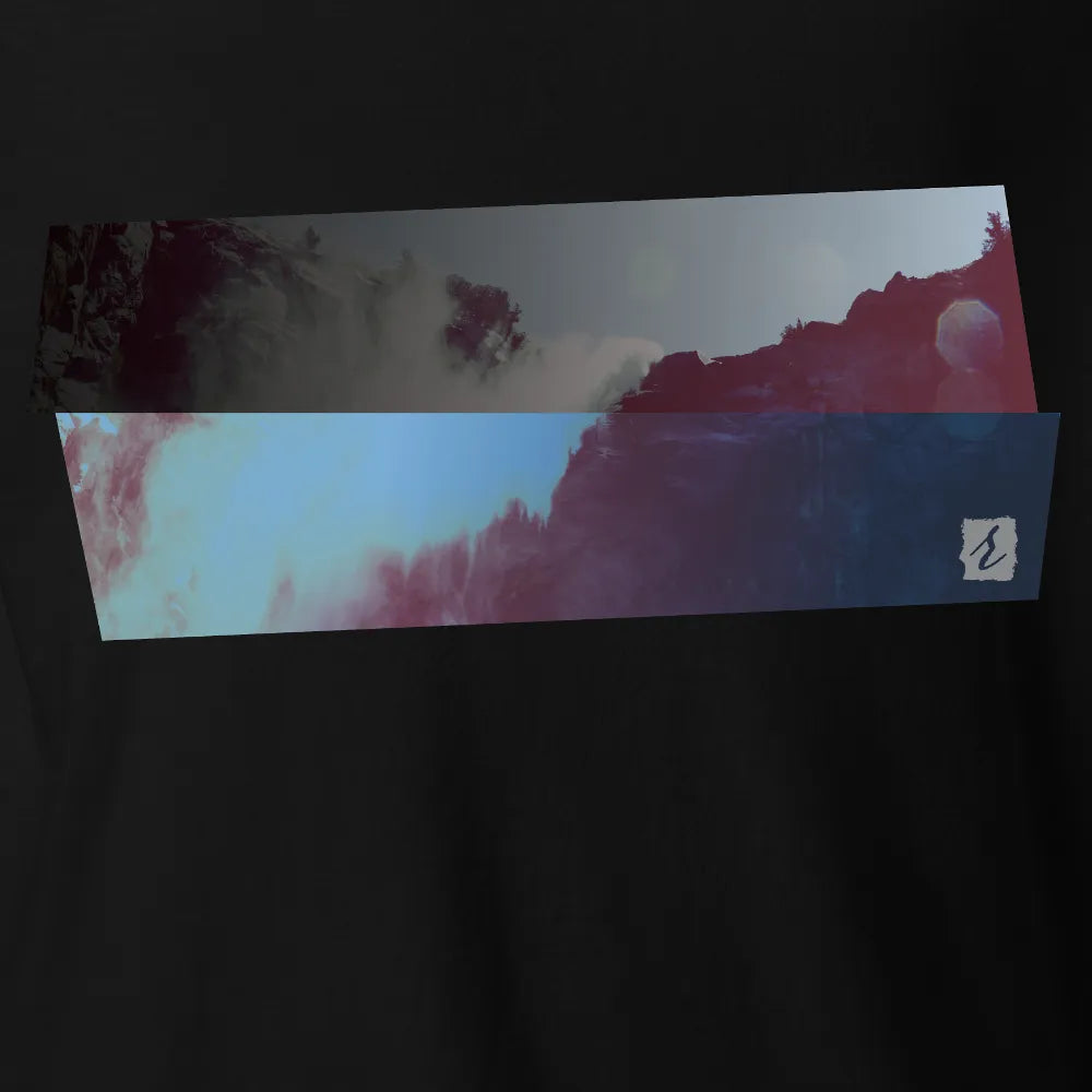 DirectionNorth AbstractRiver T-shirt | Black | by AbstractRiver. Perfect for looking cool, finding serenity and getting things done