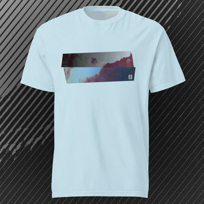 DirectionNorth AbstractRiver T-shirt | Chambray | by AbstractRiver. Perfect for rock climbing and looking cool