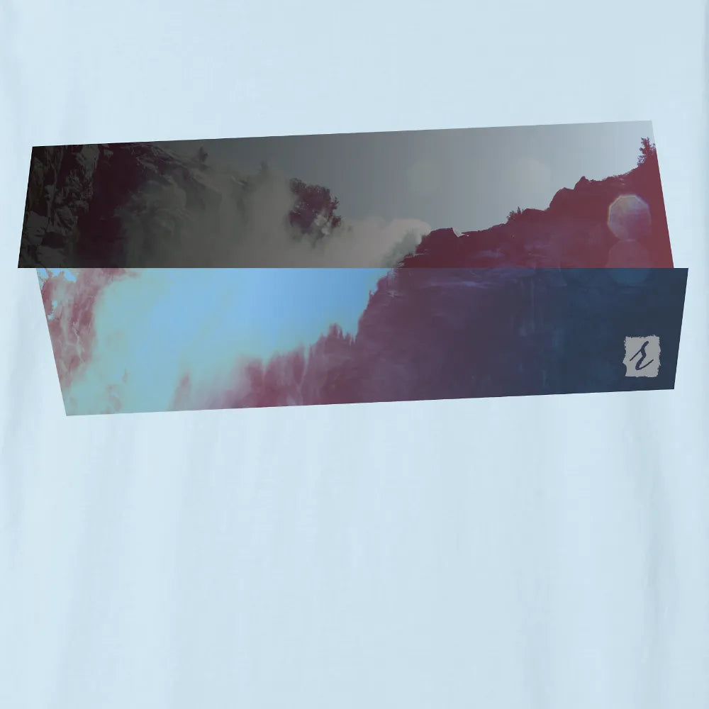 DirectionNorth AbstractRiver T-shirt | Chambray | by AbstractRiver. Perfect for looking cool, finding serenity and everyday comfort