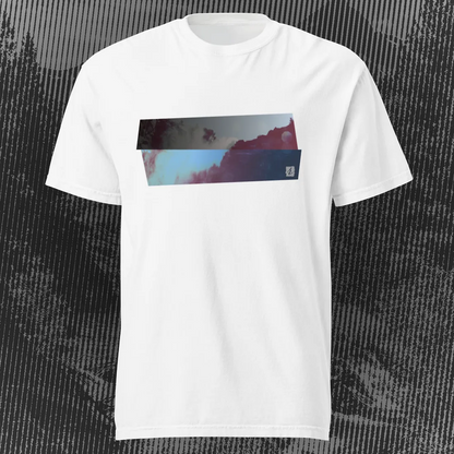 DirectionNorth AbstractRiver T-shirt | White | by AbstractRiver. Perfect for hiking, camping and everyday comfort