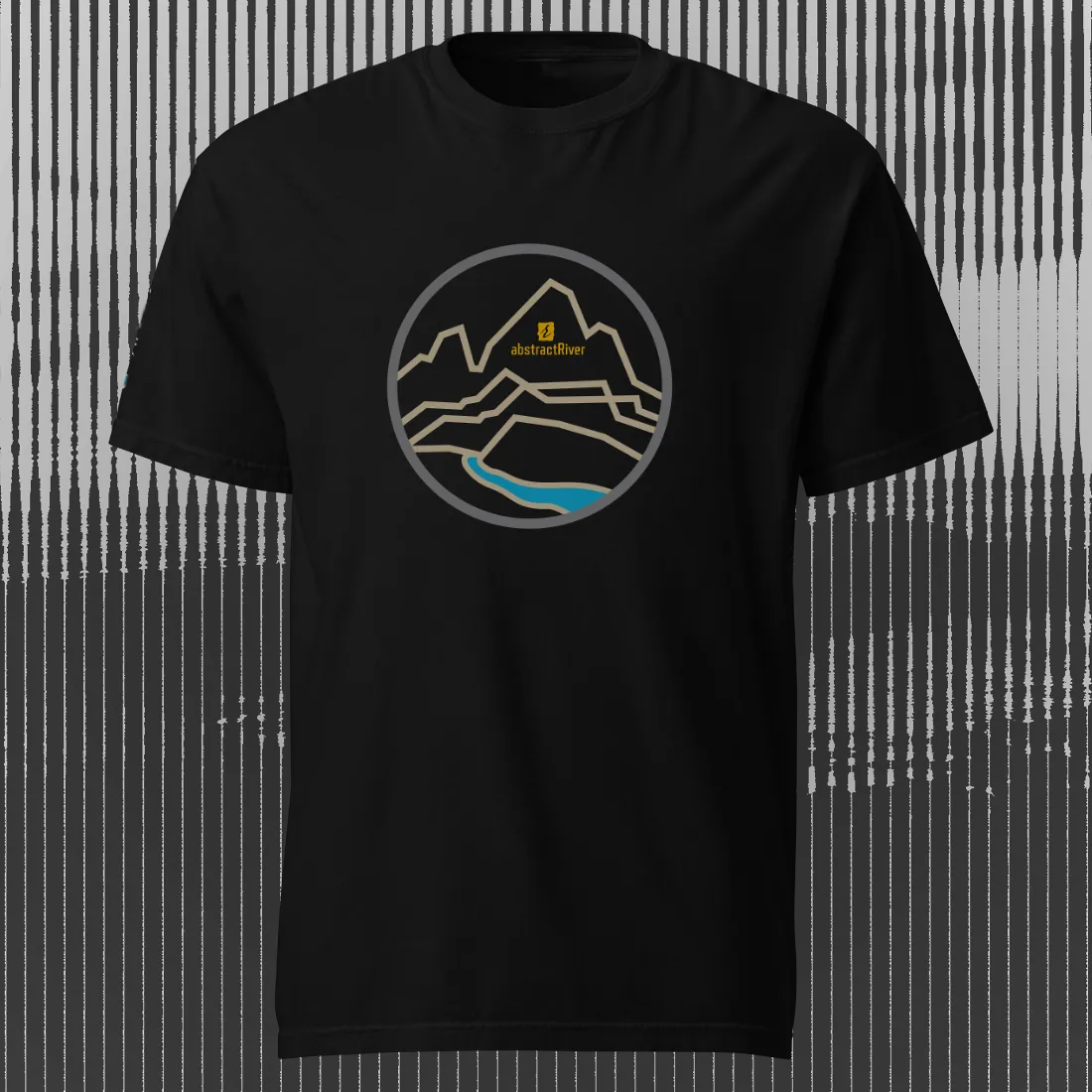 GoldPeak T | Black | by AbstractRiver. Perfect for campers, backpackers, explorers and wilderness seekers
