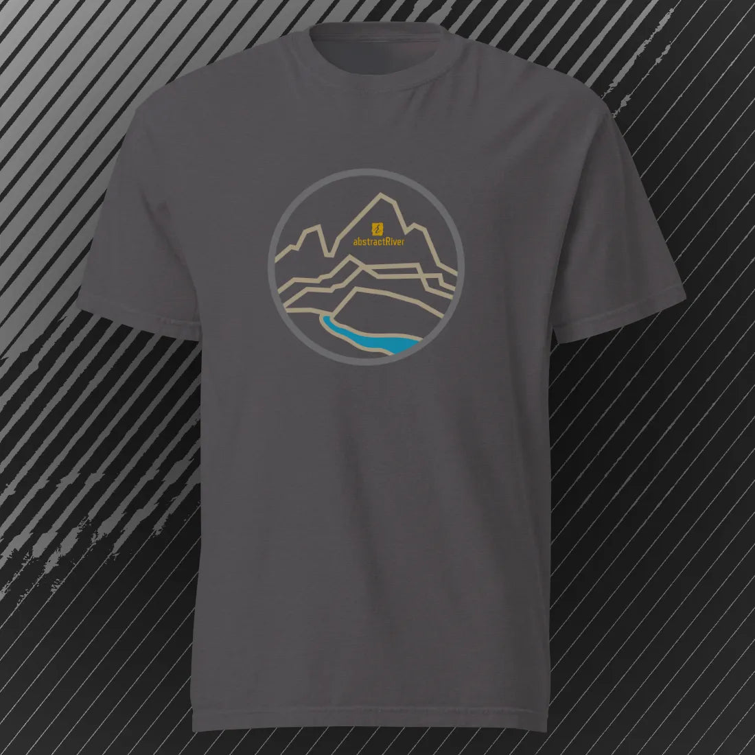 GoldPeak T | Graphite | by AbstractRiver. Perfect for campers, backpackers, explorers and wilderness seekers