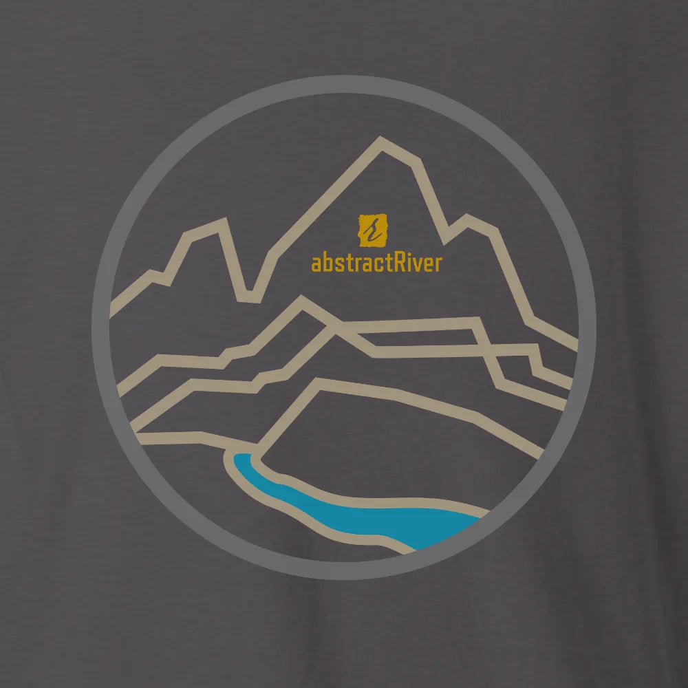 GoldPeak T | Graphite | by AbstractRiver. Perfect for campers, backpackers, explorers and wilderness seekers