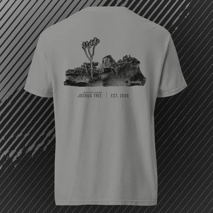joshuaTree | Grey | by AbstractRiver. Perfect for canyon runners, desert trail riders and weekend warriors