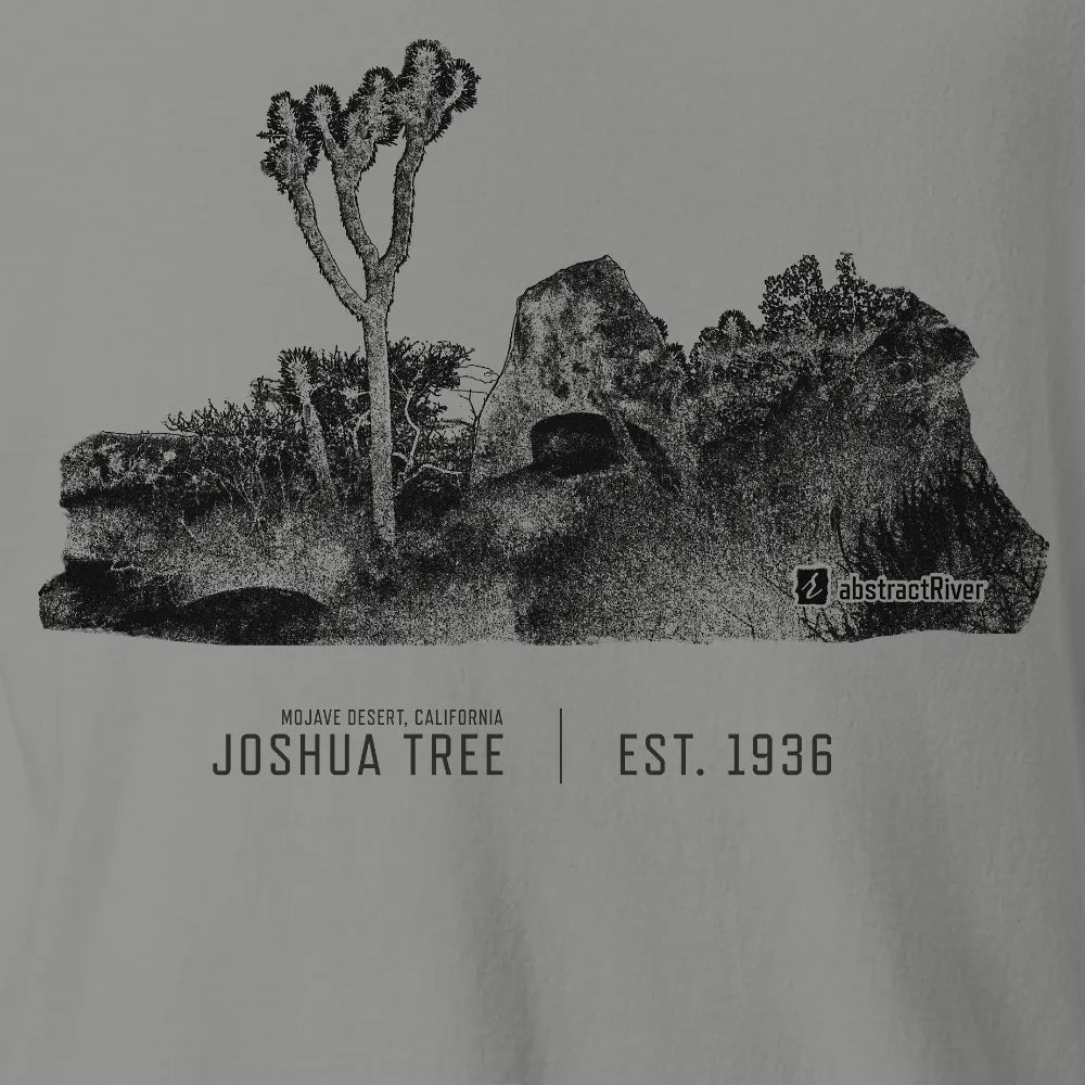 joshuaTree | Grey | by AbstractRiver. Perfect for backcountry adventures and desert trail riders
