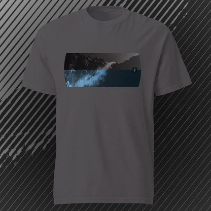 Mountain2Ocean T-shirt | Graphite | by AbstractRiver. Perfect for camping and everyday comfort