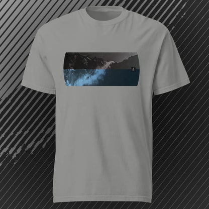 Mountain2Ocean T-shirt | Grey | by AbstractRiver. Perfect for backpacking, weekend warriors, exploring and getting off-grid