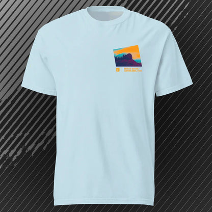 Canyonlands Needles District T-shirt | Chambray | by AbstractRiver. Perfect for 4x4 off-roaders, Moab adventurers and desert lovers