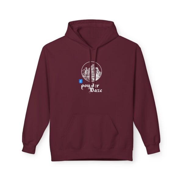 PowderDaze – Unisex Midweight hoodie - Image 2